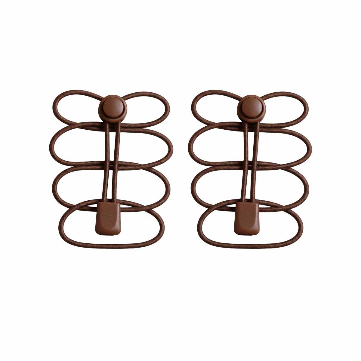 Elastische ronde veters met snelvetersluiting