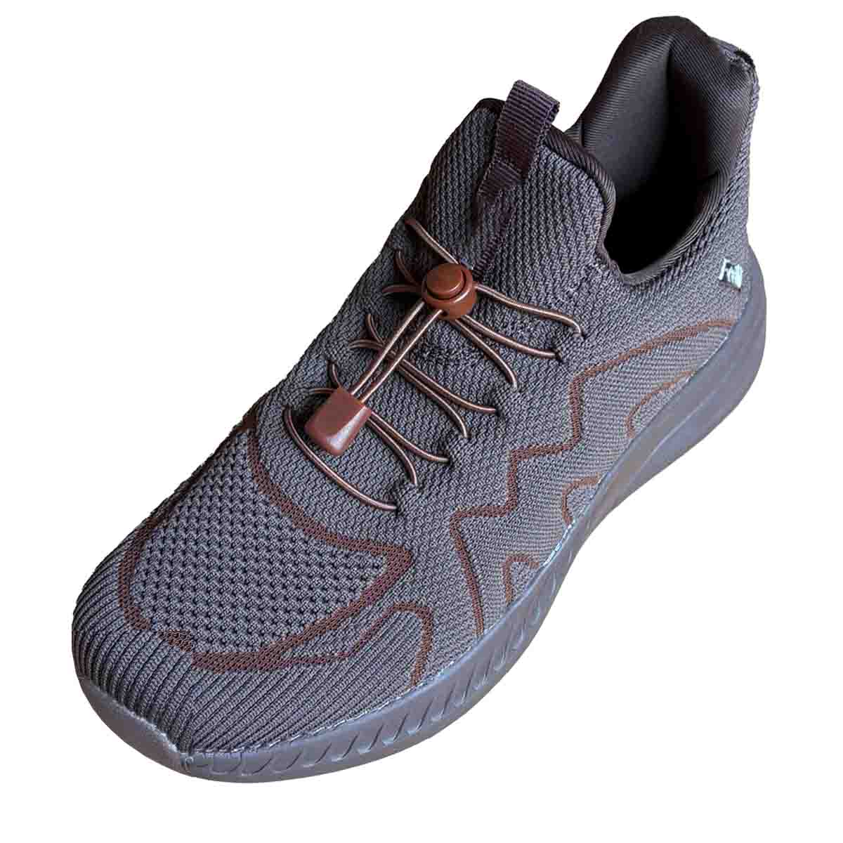 Bruin – veters koordstopper snelsluiting bruin schoenen