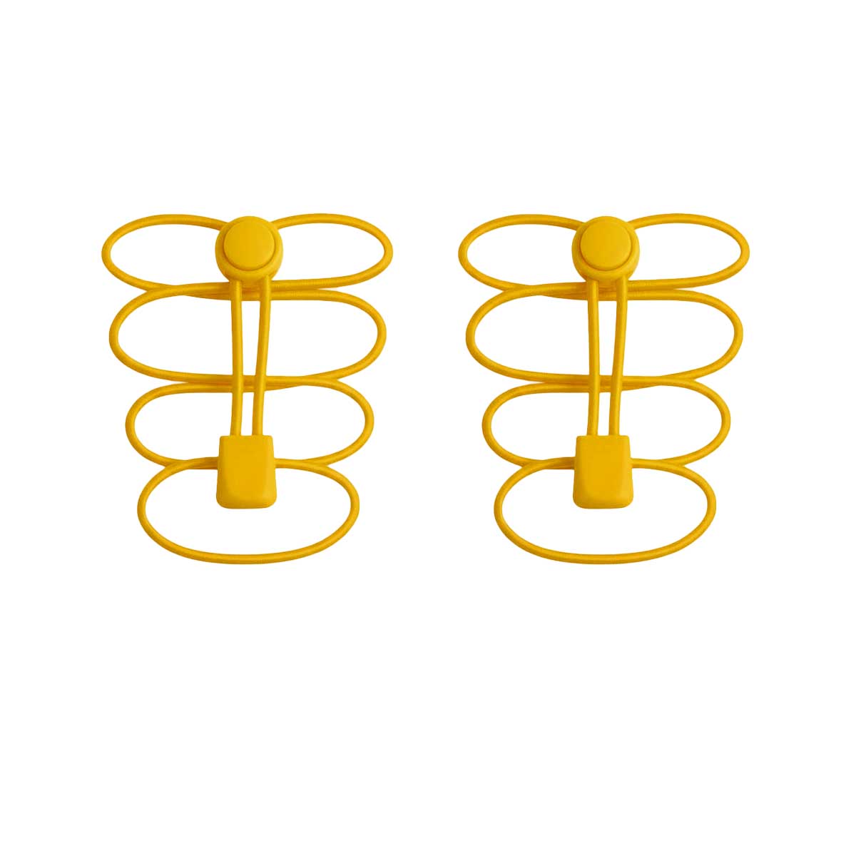 Elastische ronde veters met snelvetersluiting