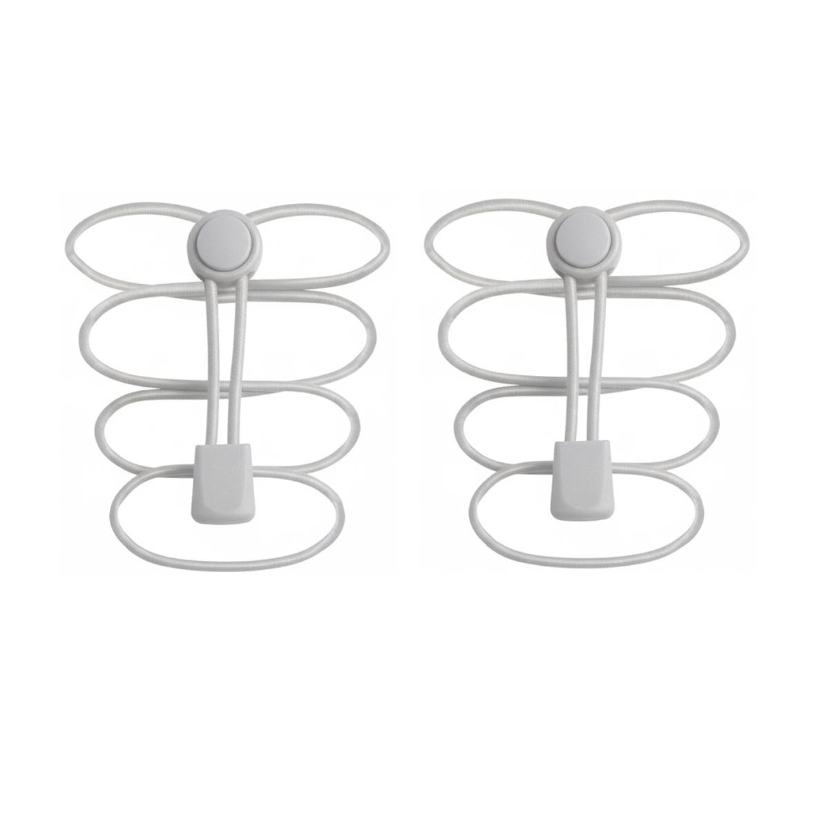 Elastische ronde veters met snelvetersluiting