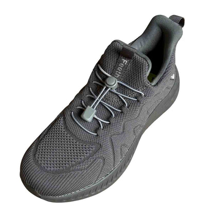 Grijs donker – veters koordstopper snelsluiting grijs schoenen
