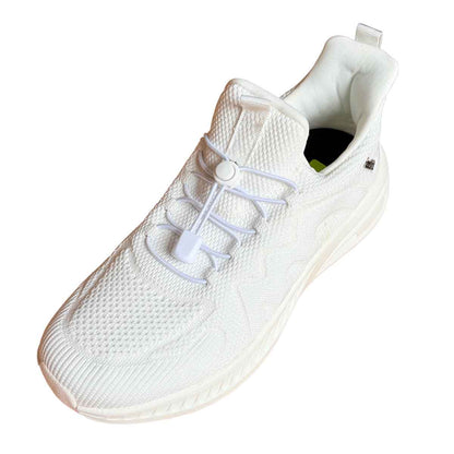 Wit – veters koordstopper snelsluiting wit schoenen
