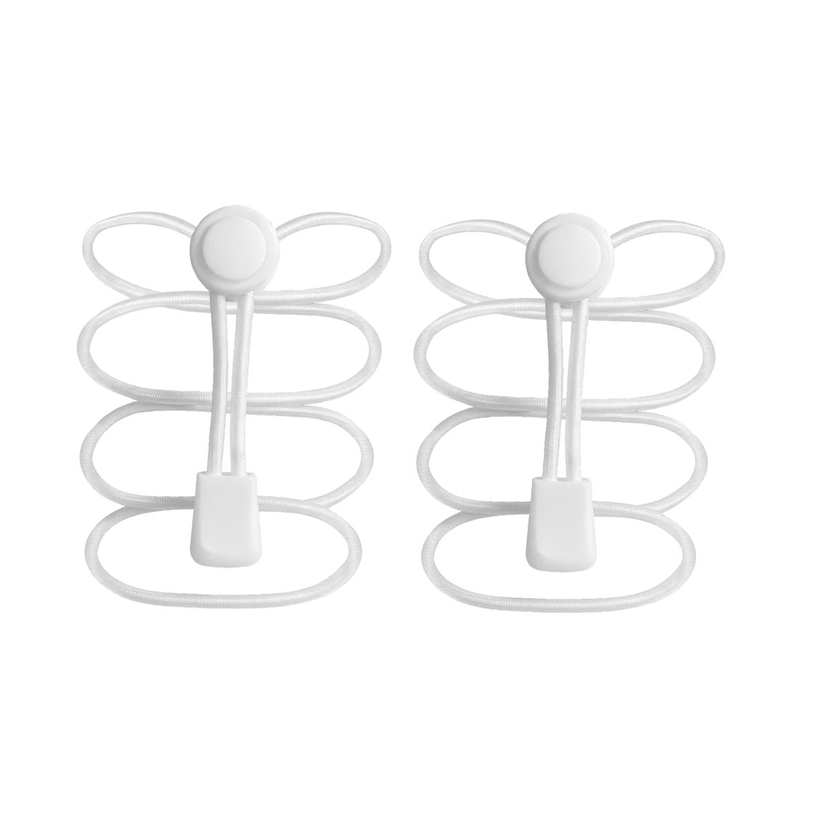 Elastische ronde veters met snelvetersluiting