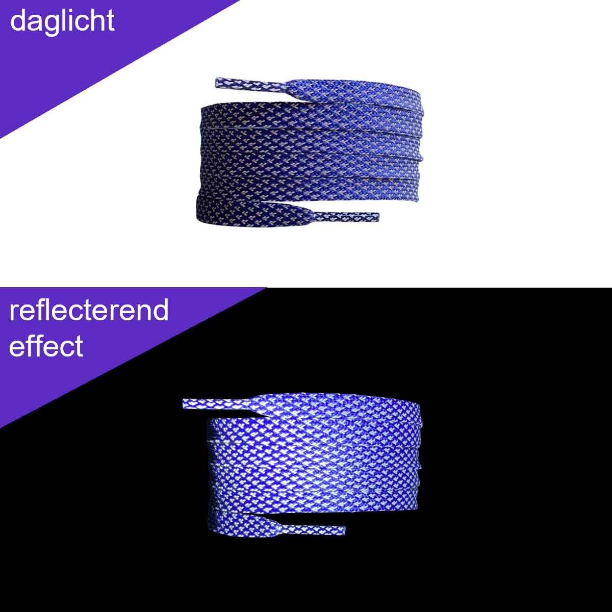 veters-reflecterend-plat-blauw-donker