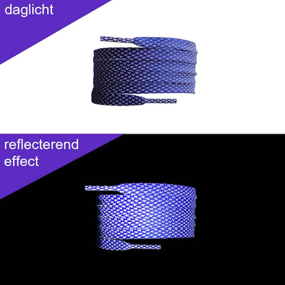 veters-reflecterend-plat-blauw-donker