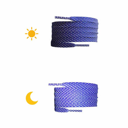 veters-reflecterend-plat-blauw-donker