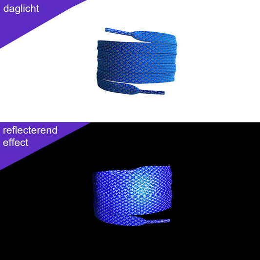 veters-reflecterend-plat-blauw