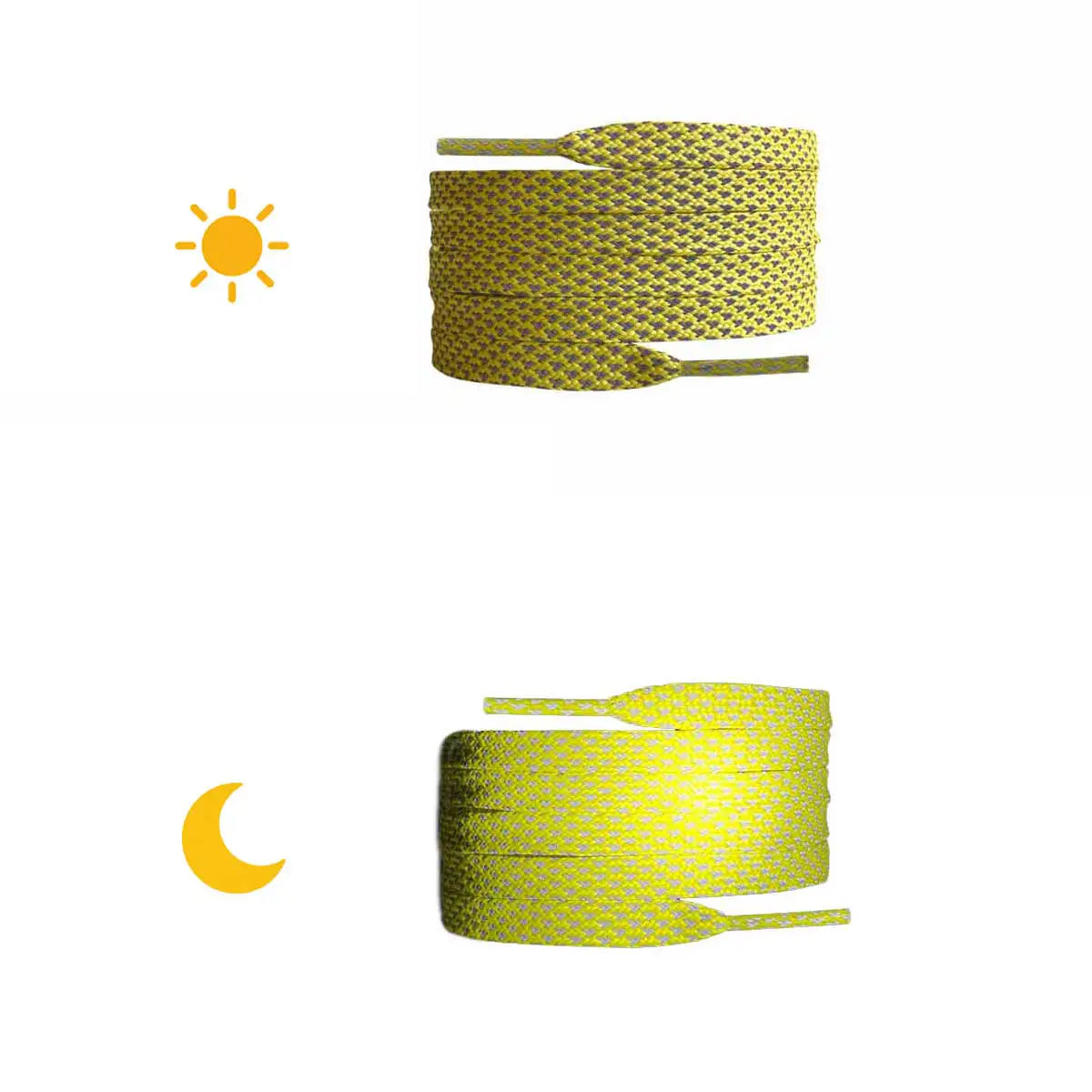 veters-reflecterend-plat-geel
