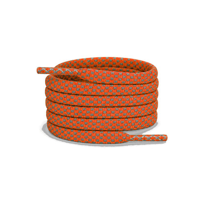 Oranje – veters reflecterend plat oranje 01 hoofdafbeelding