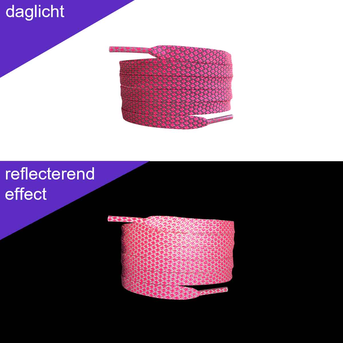 veters-reflecterend-plat-pink