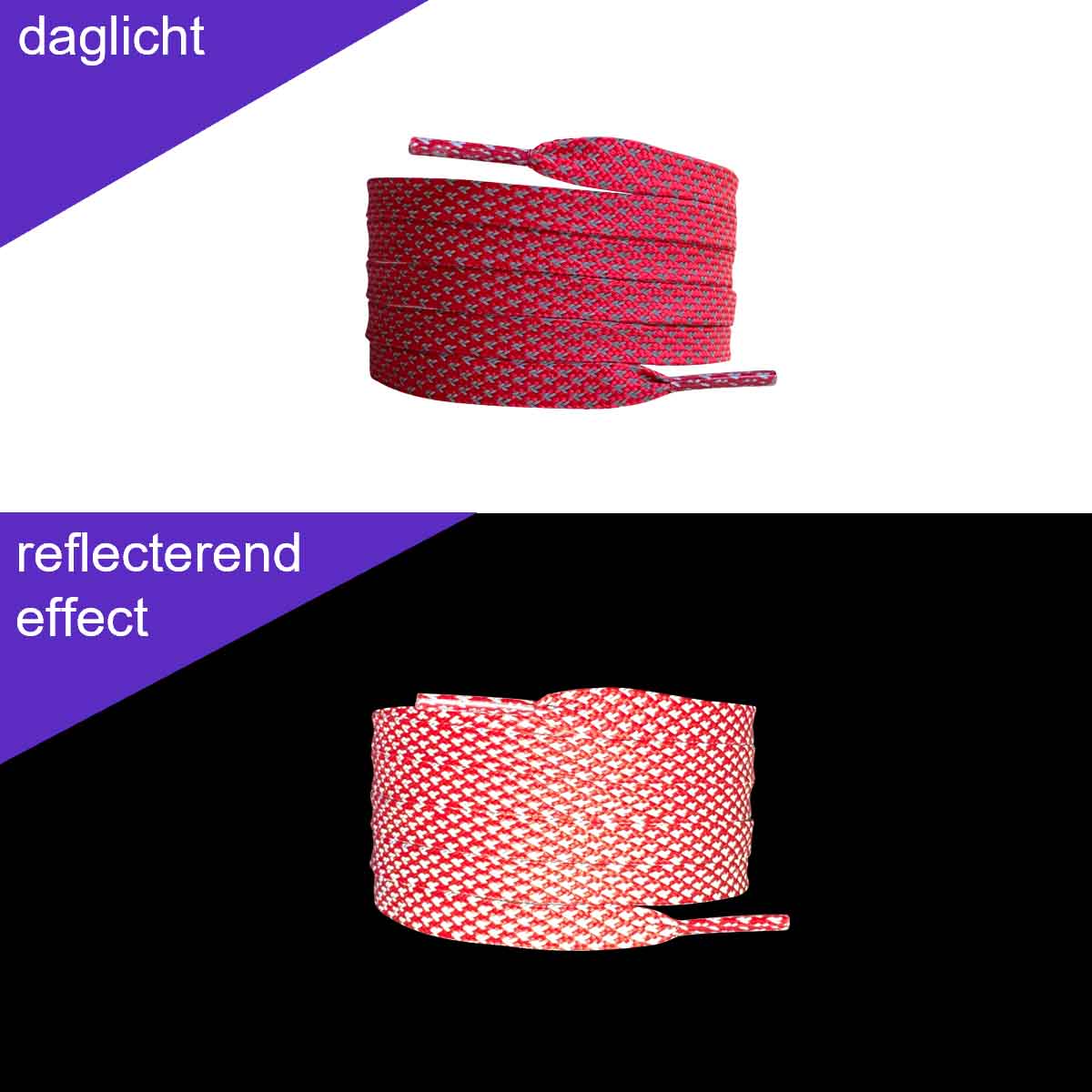 veters-reflecterend-plat-rood