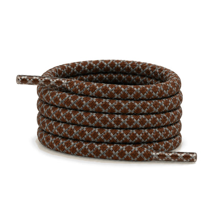 Bruin – veters reflecterend rond bruin neu