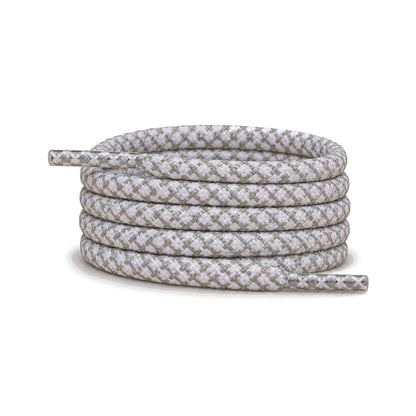 Wit – veters reflecterend rond wit
