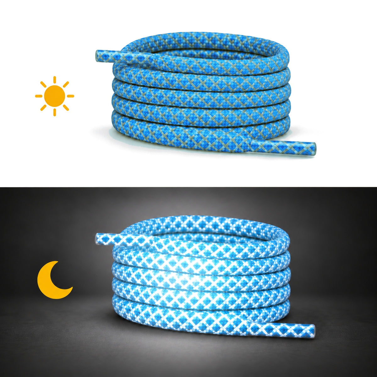 Blauw licht – veters rond dag nacht 02 hellblau