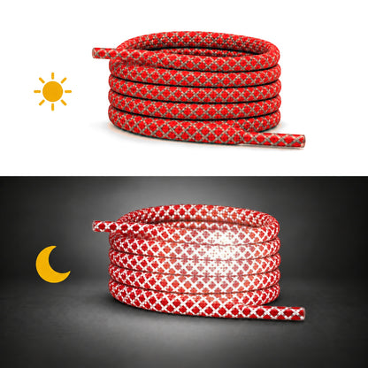 Rood – veters rond dag nacht 10 rood
