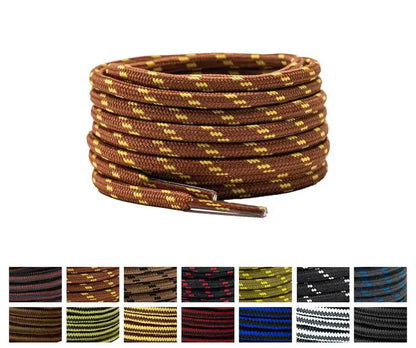 veters-wandelschoenen-bruin-geel-patroon