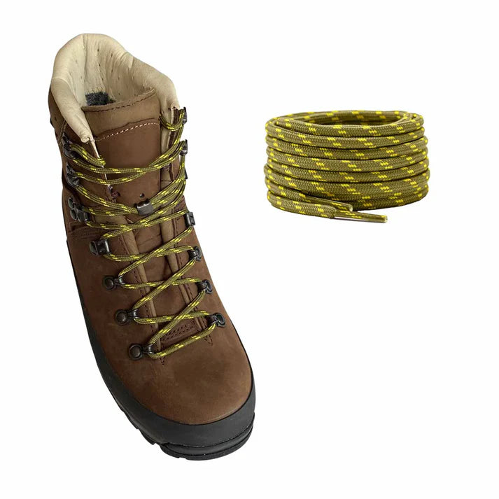 veters-wandelschoenen-groen-geel